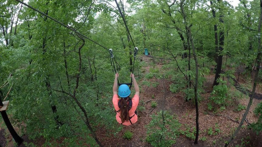 bronx zoo zip line