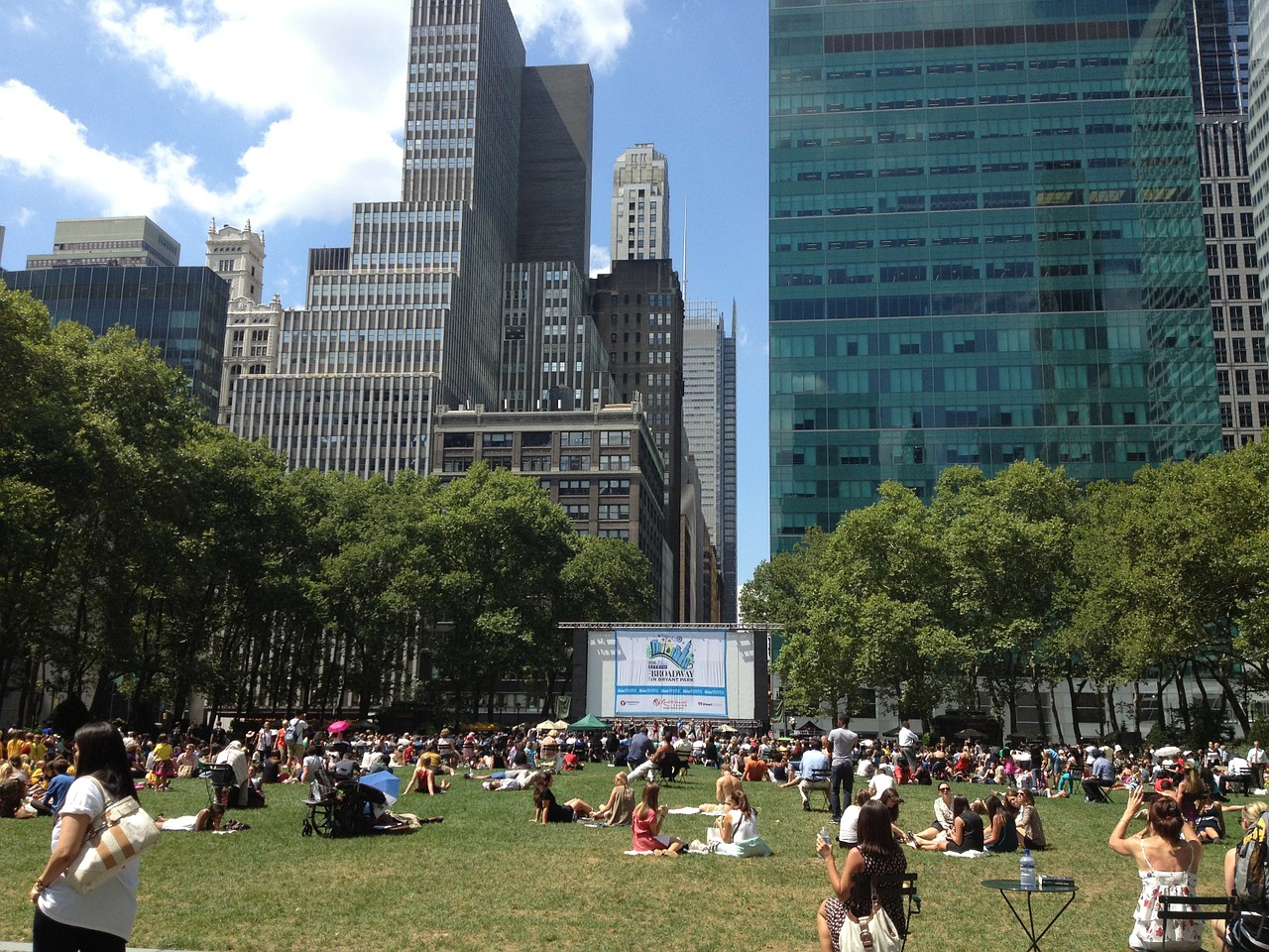 What to do in Bryant park